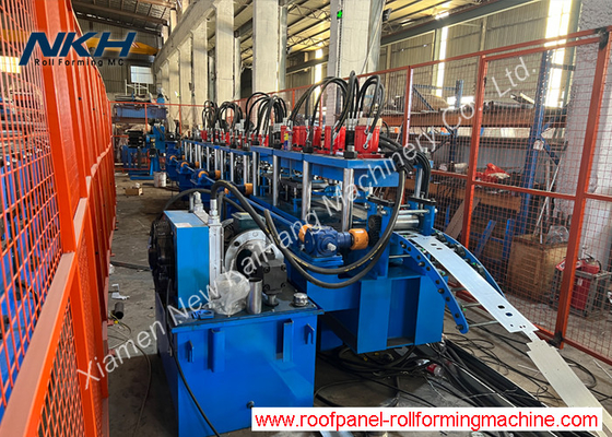 Steel Door Frame Roll Forming Machine with On-line Multi Punching