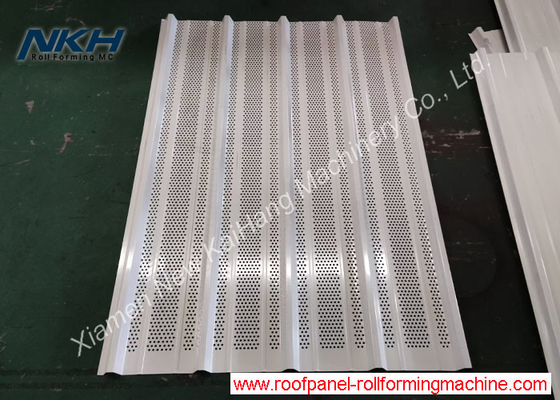 YX25-200-800 Roof Panel Roll Forming Machine with On-line Punching Metal Roll Forming Machine