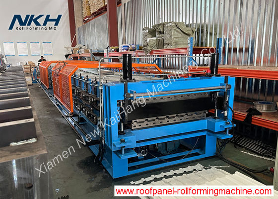 comprar Máquina de moldagem de rolos duplos de controlo PLC online manufacture