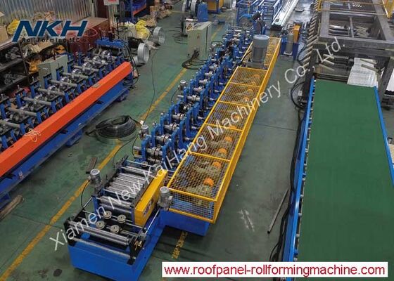 comprar Máquina de Conformação de Perfis C76-200 para Terças a Alta Velocidade 40mpm com Empilhadores Duplos online manufacture