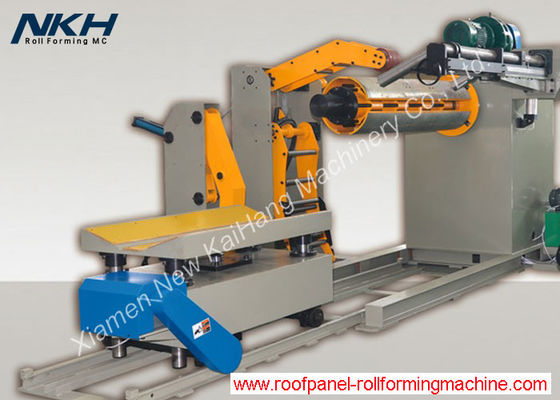comprar O aço cortou ao decoiler hidráulico da capacidade pesada da máquina do comprimento com carro de bobina/carro online manufacture