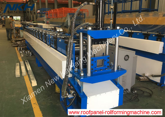 comprar Rolo retangular da calha que forma o controle do PLC da máquina com fixação do prendedor online manufacture