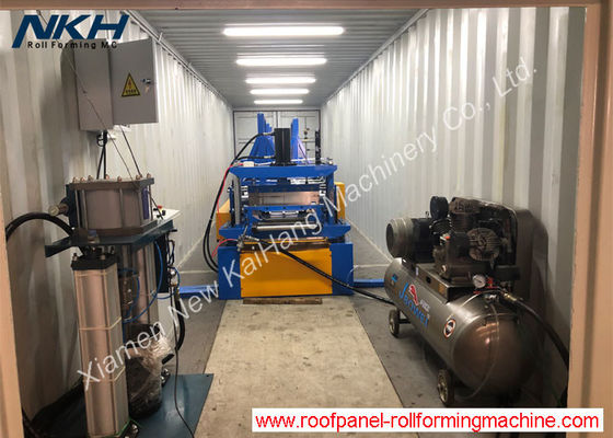 comprar Máquina ereta portátil da emenda do recipiente de 40 FT para o sistema rápido do telhado online manufacture