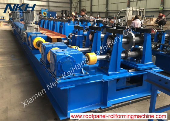 comprar Rolo pesado da armação de aço do calibre que forma a espessura da máquina 5mm com caixa de engrenagens online manufacture
