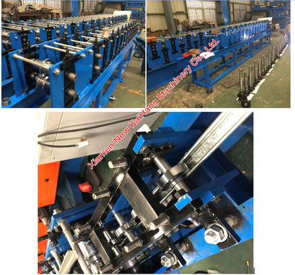 comprar máquina de Rail Roll Forming do protetor do eixo Cr12 de 75mm com padrão do CE online manufacture