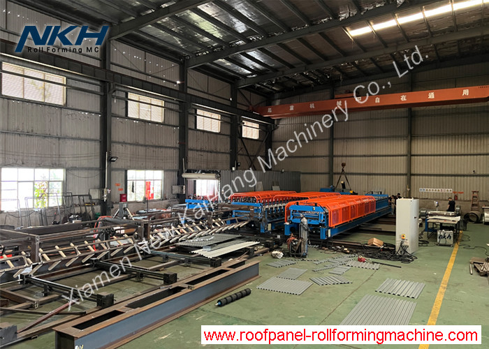 Roof Panel Roll Forming Machine Metal Roofing Cassette Type Machine 3 In 1 Machine