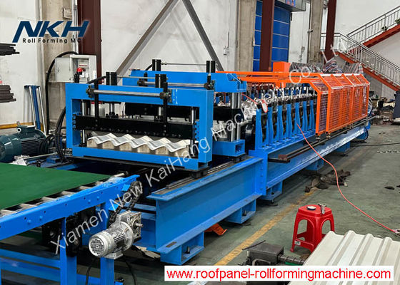 845 Máquina de moldagem de rolos para telhados de telhas metálicas