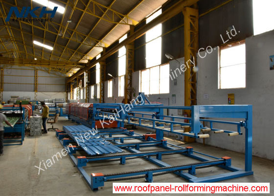 Operação fácil do único empilhador pneumático da camada para máquina ondulada do perfil