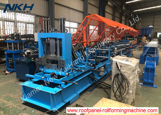 Rolo do Purlin do metal do controle do PLC que forma a máquina Max Speed 20m/min, auto purlin da troca