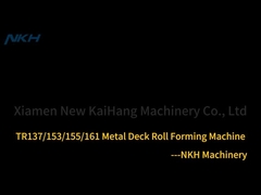 TR137/153/157/161 Máquina de moldagem de rolos para pavimentos metálicos